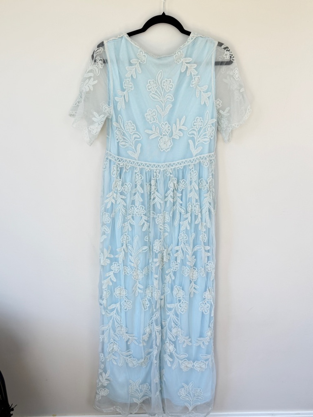 Light Blue Maxi Dress - Picture 8 of 8